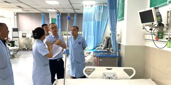简篇-【周医·医院动态】周至县人民医院迎接“卒中急救地图医院”现场资格评审