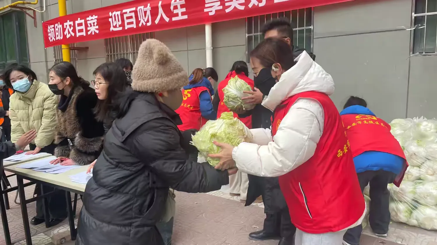 简篇-情暖冬日,“蔬”送爱心