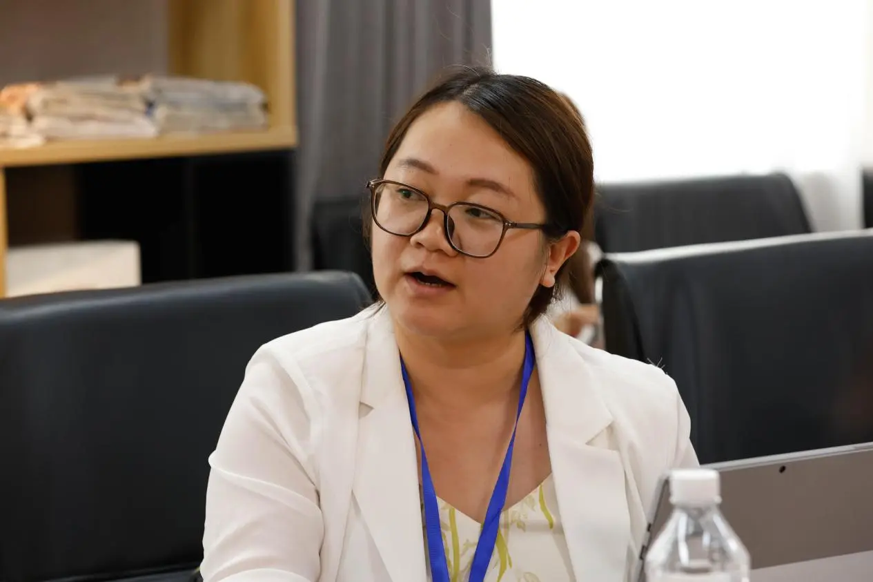 吉利学院通识学院教师王晓霞交流汇报